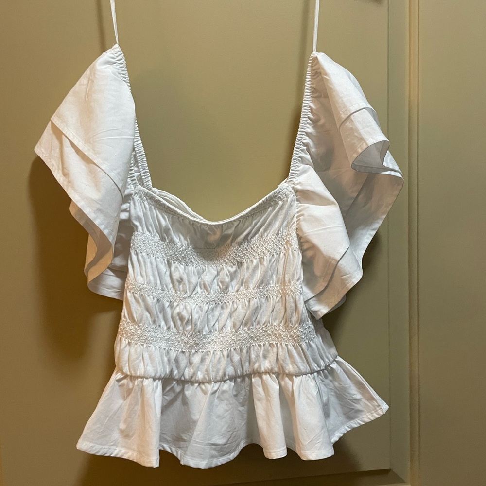 White Zara Top